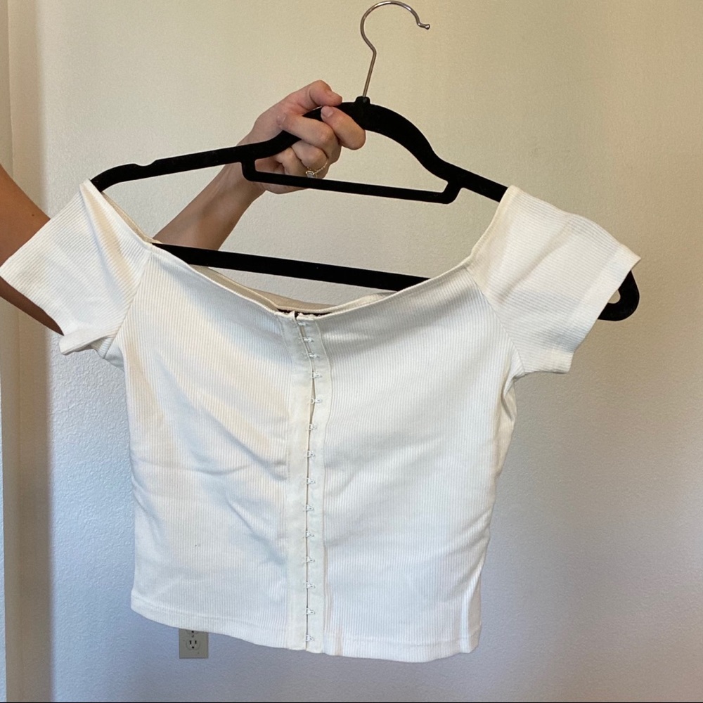Topshop top off white/cream like new